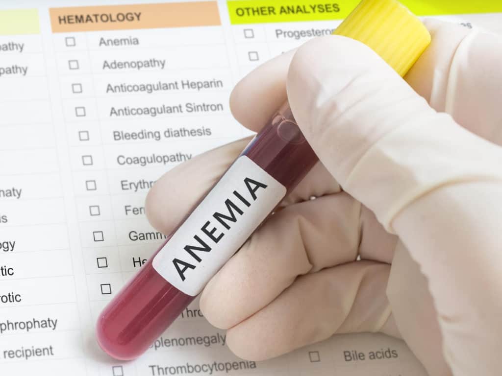 видове анемия